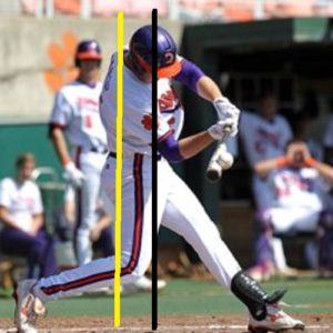 head centered during swing